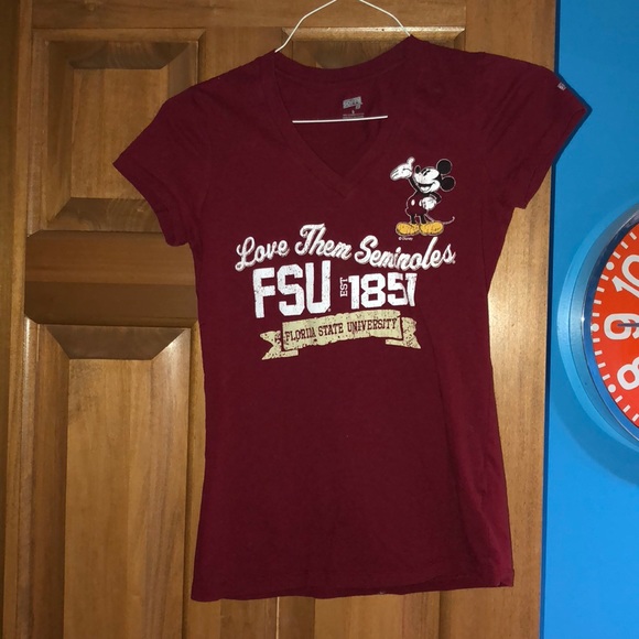 Florida State Mickey Mouse Tshirt 